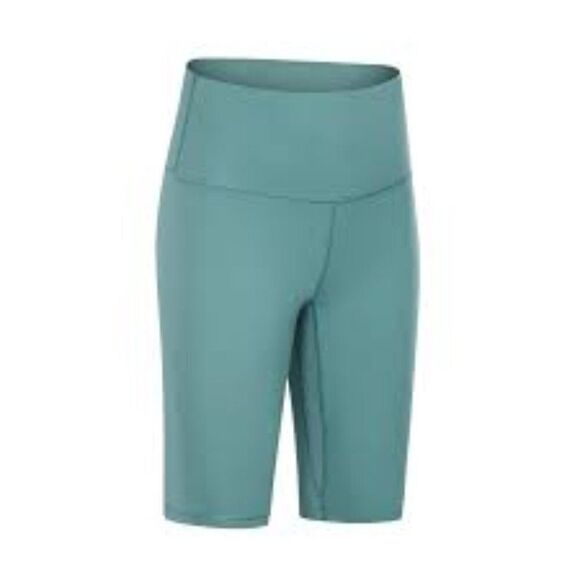 NYL Women's Active High Speed High-Rise Shorts teal size M - Picture 1 of 7